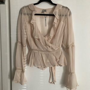 ASOS wrap style blouse
